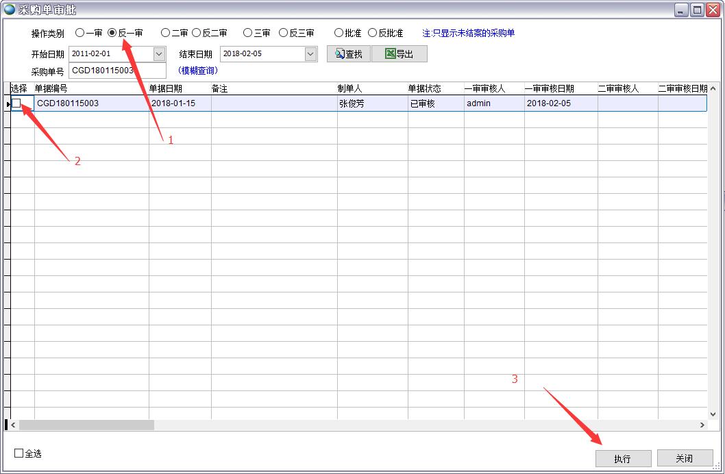 采購(gòu)單審批 采購(gòu)單審批
