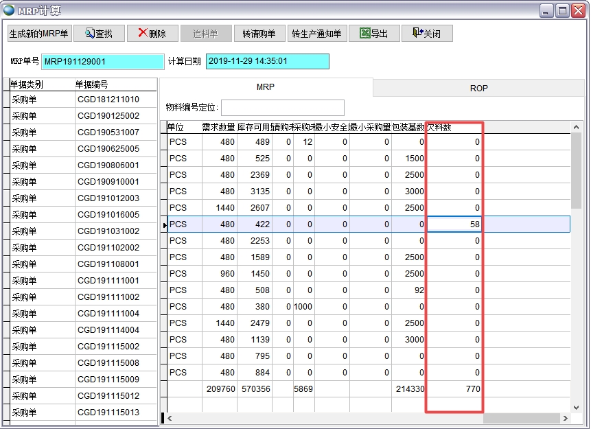 MRP轉(zhuǎn)請(qǐng)購(gòu)單 MRP轉(zhuǎn)請(qǐng)購(gòu)單